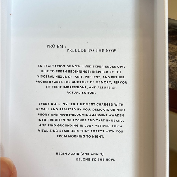 U Beauty PROEM Eau de Parfum 50 ml - Picture 5 of 8